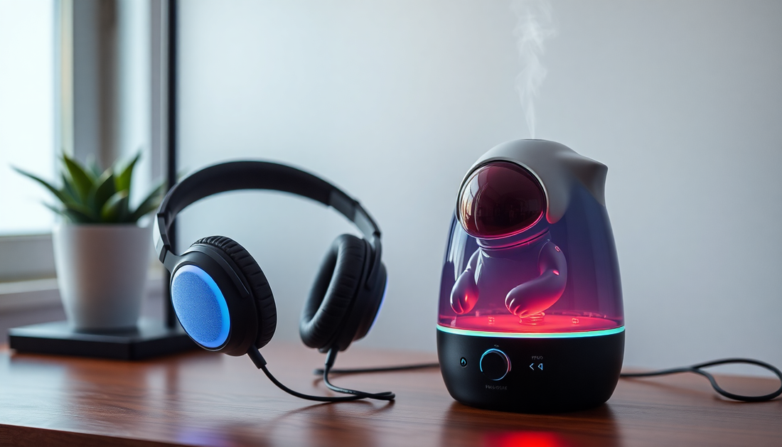 2025's Essential Home Tech: Discover the Game-Changing Pro 4 Headphones and Astronaut Humidifiers for a Stylish Living Space