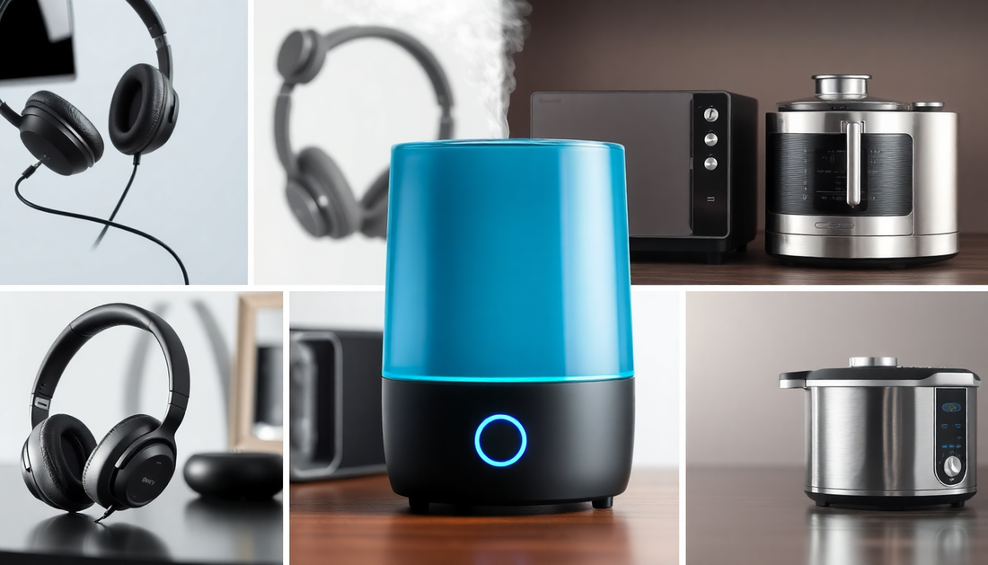 2025's Essential Tech and Home Trends: Discover Pro 4 Headphones, Space Capsule Humidifiers, and Unique Kitchen Innovations