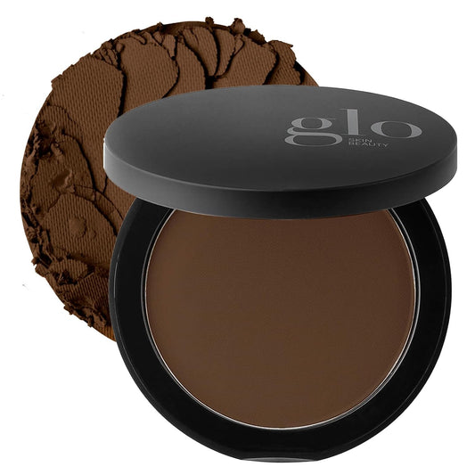 Pressed Base Powder Foundation in Cocoa Medium - Achieve Flawless, Radiant Skin with a Natural, Second-Skin Finish