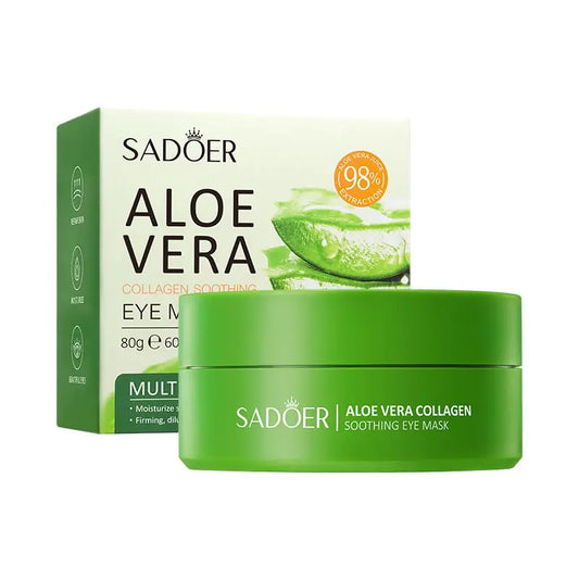 OAKSII Aloe Eye Revive Patches 60pcs for Dark Circles & Wrinkles