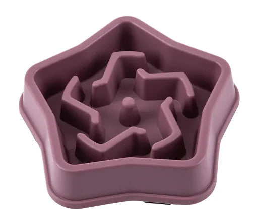 Pet Cat Dog Slow Food Bowl